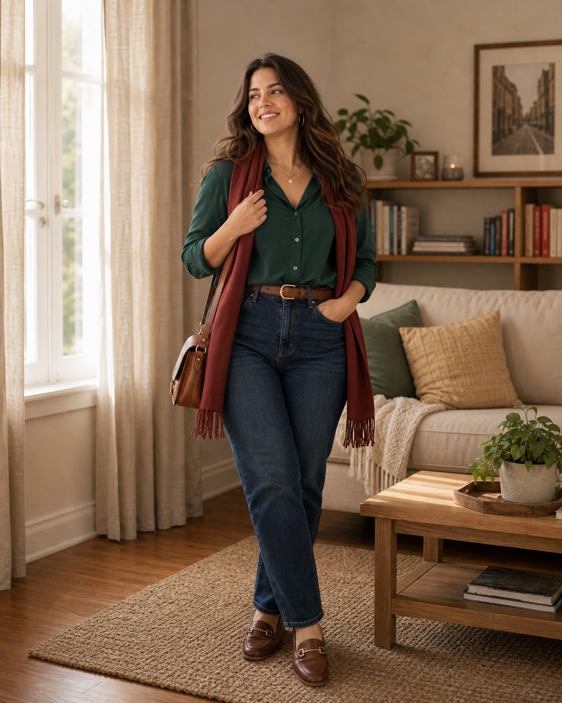 Photo Pose for Jeans Top Girl pose reference 1