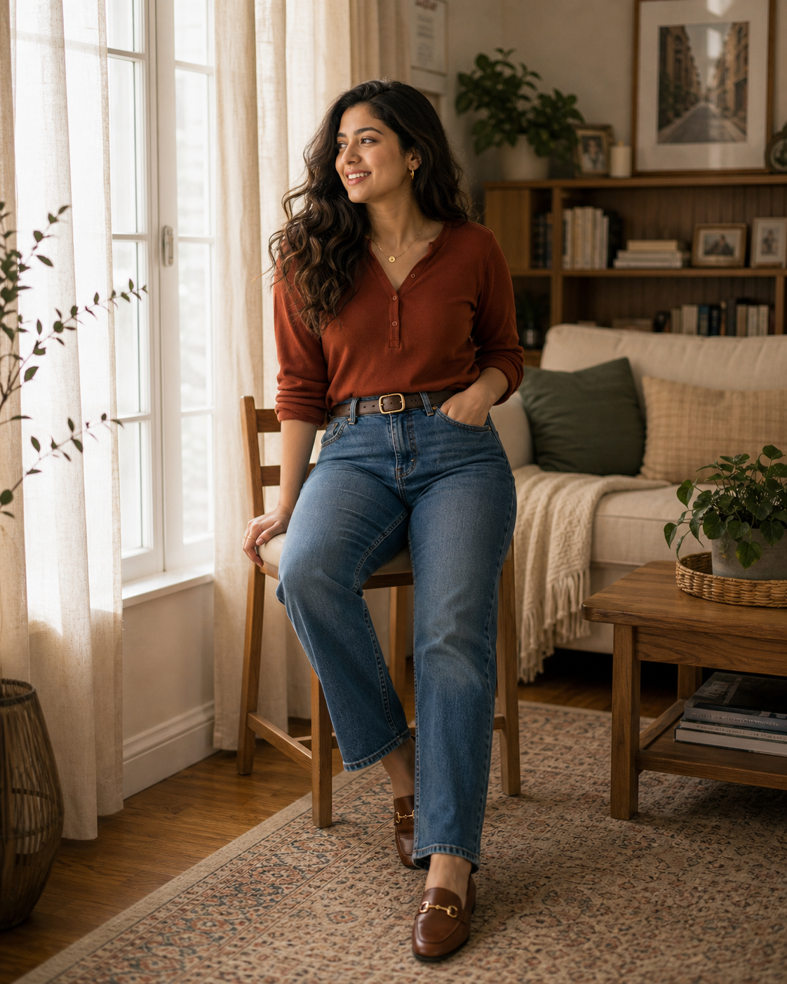 Photo Pose for Jeans Top Girl pose reference 2