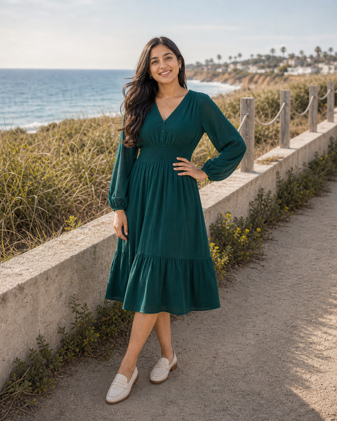 Photo Poses for Girls in Dresses pose reference 1