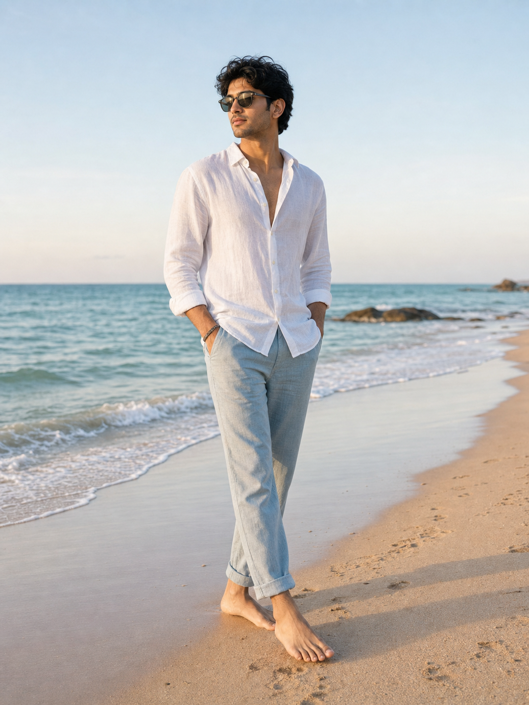 Poses for Beach Boys standing shoreline stance pose reference