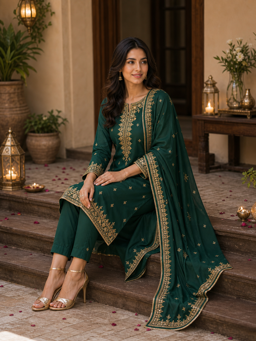Poses for Eid in Suit seated eid portrait pose reference