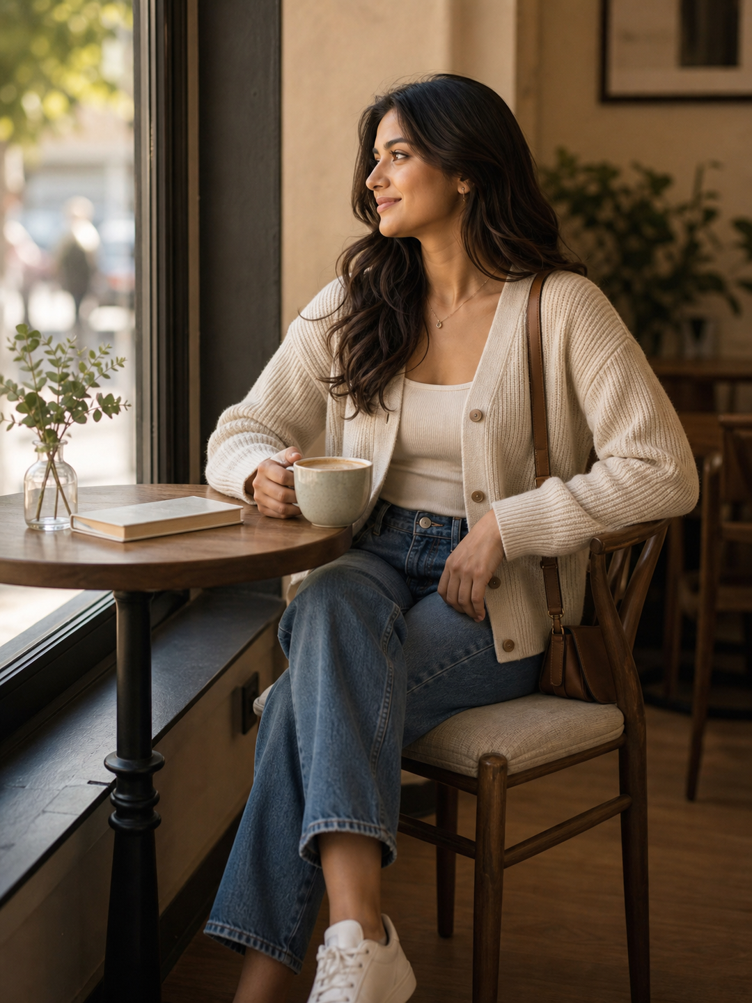 Poses for Instagram Girls seated lifestyle pose pose reference