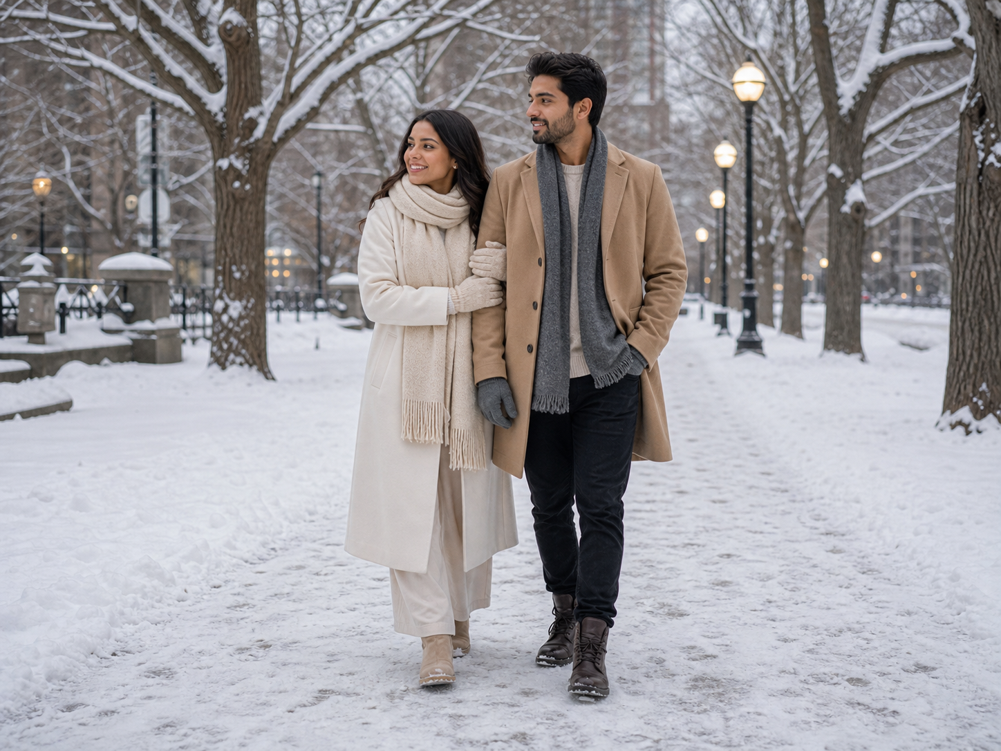 Couple snow photo pose reference for photo poses for couple in snow
